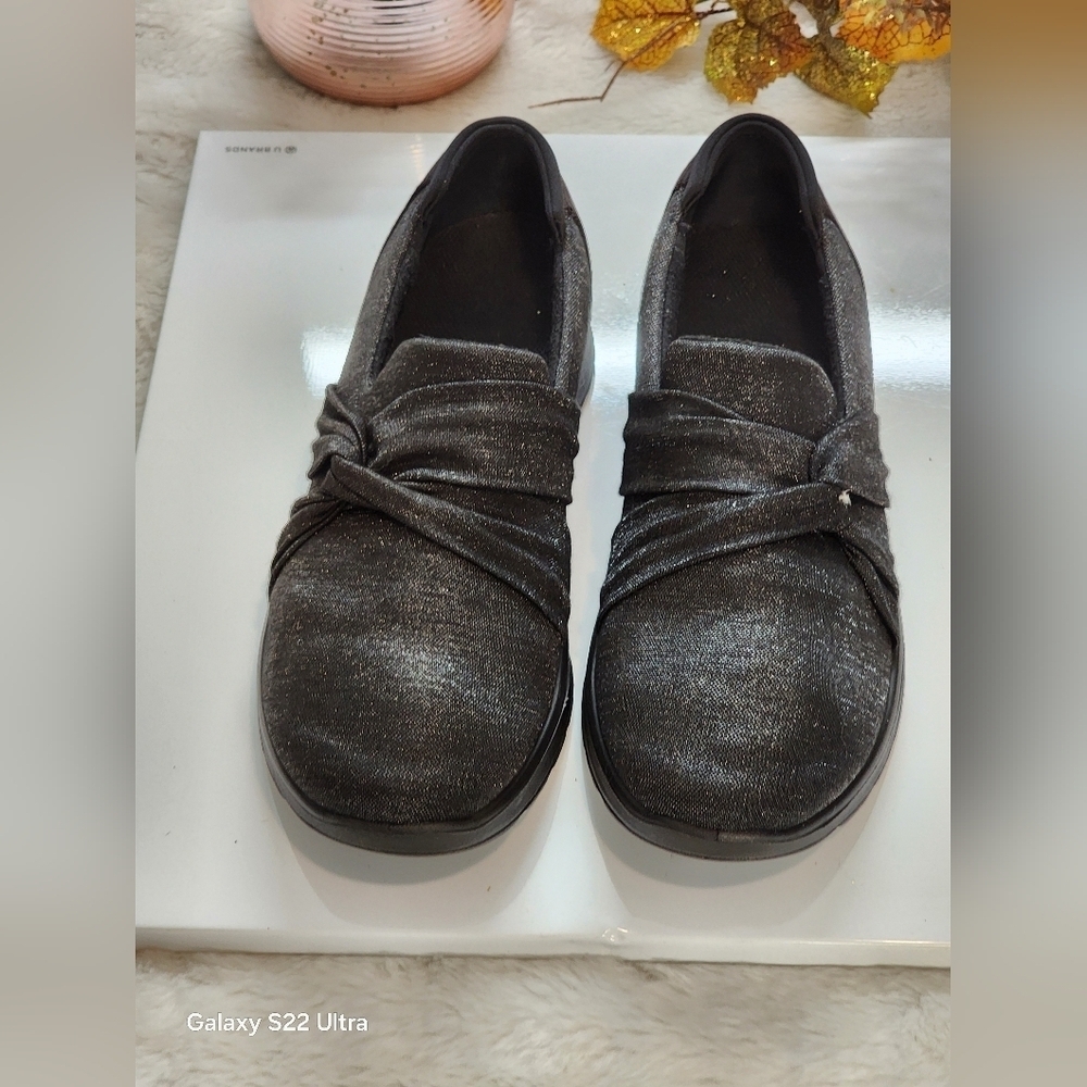 Bzees Women's Black Slip-On Shoes